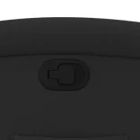 fekete, valódi bőr relaxfotel