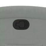 világosszürke bársony relaxfotel