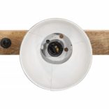 kopott kék fali lámpa 25 W 90x25 cm E27