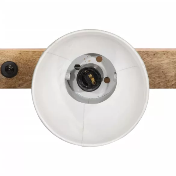 kopott kék fali lámpa 25 W 90x25 cm E27