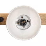 kopott piros fali lámpa 25 W 90x25 cm E27