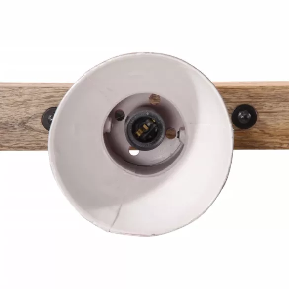 kopott piros fali lámpa 25 W 65 x 25 cm E27