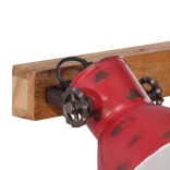 kopott piros fali lámpa 25 W 45x25 cm E27