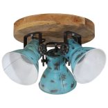 kopott kék mennyezeti lámpa 25 W 35x35x25 cm E27