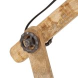 kopott kék asztali lámpa 25 W 23 x 18 x 96 cm E27