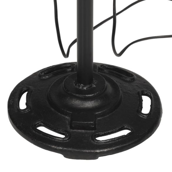 kopott piros fali lámpa 25 W 25x25x90/140 cm E27