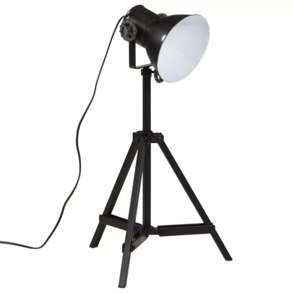 fekete állólámpa 25 W 35 x 35 x 65/95 cm E27