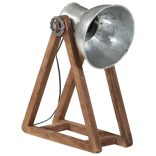 vintage ezüst asztali lámpa 25 W 30x17x40 cm E27