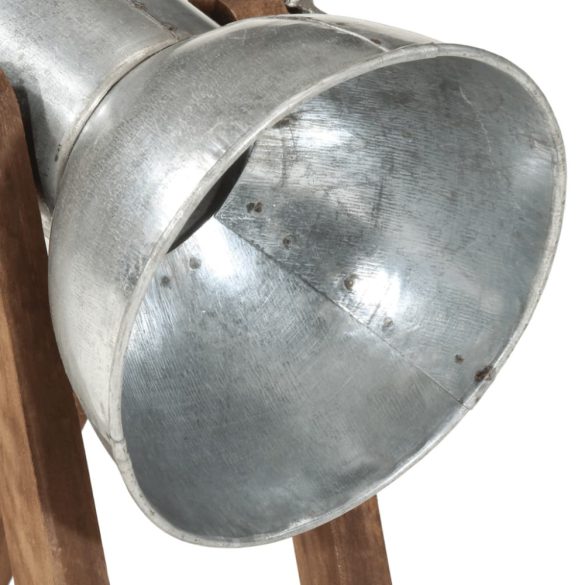 vintage ezüst asztali lámpa 25 W 30x17x40 cm E27