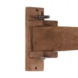 antik sárgaréz falilámpa 25 W E27