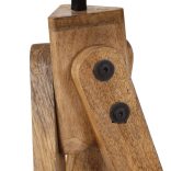 kopott kék állólámpa 25 W 45x45x120 cm E27