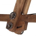 vintage ezüst mennyezeti lámpa 25 W 105 x 30 x 65-108 cm E27