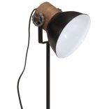 fekete asztali lámpa 25 W 17x17x50 cm E27