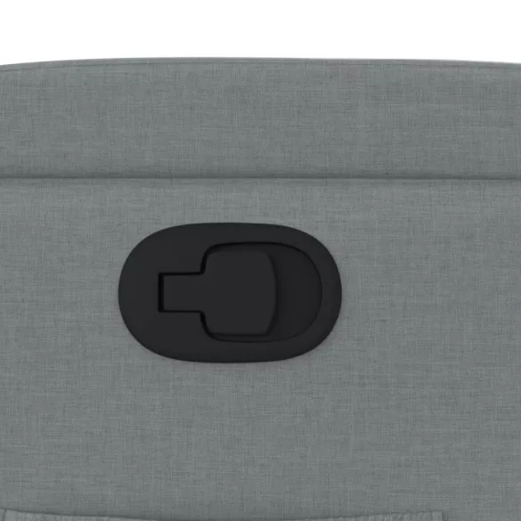 világosszürke szövet dönthető fotel