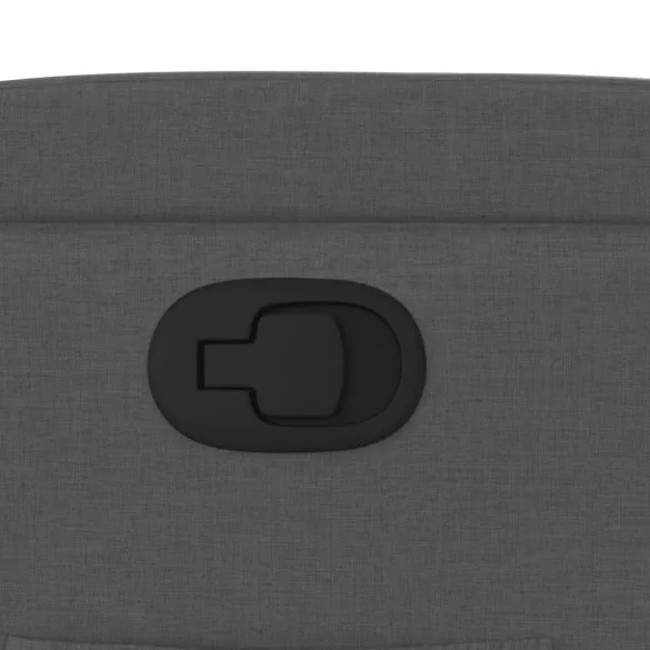 sötétszürke szövet relaxfotel