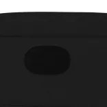 fekete szövet dönthető fotel