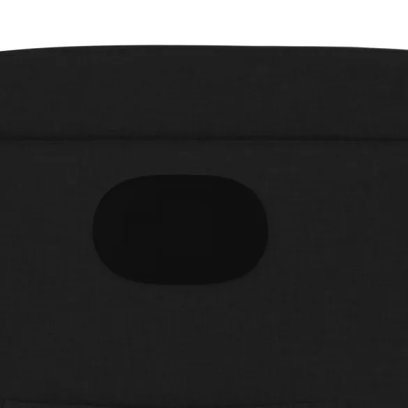 fekete szövet dönthető fotel