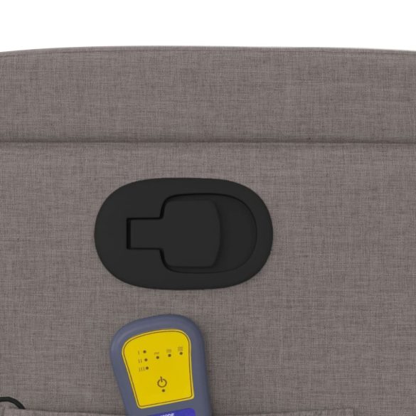 tópszínű szövet dönthető masszázsfotel