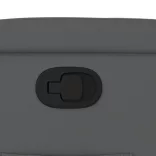 szürke műbőr dönthető fotel