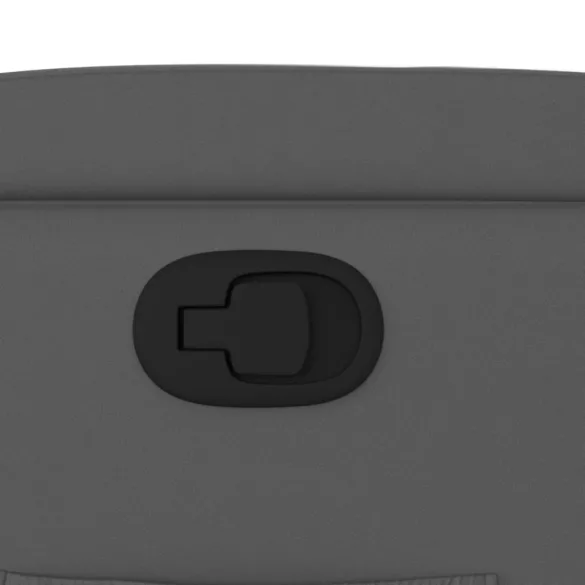 szürke műbőr dönthető fotel