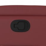 bordó műbőr dönthető fotel