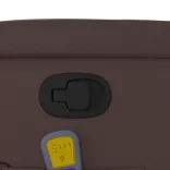 barna műbőr dönthető masszázsfotel