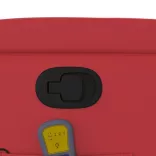 piros műbőr dönthető masszázsfotel