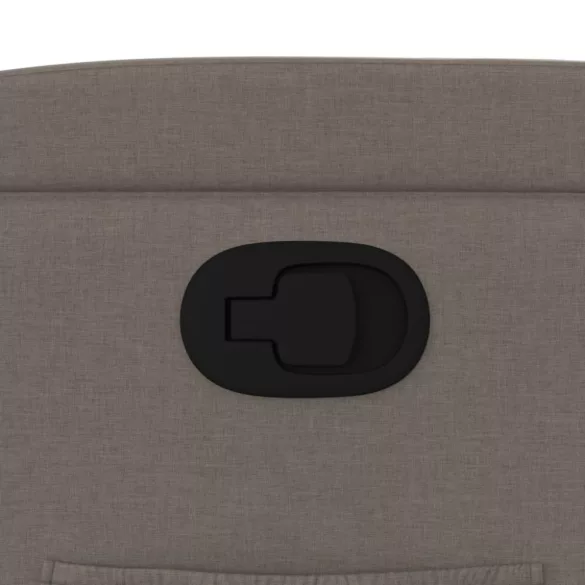 tópszínű szövet dönthető fotel