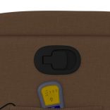 barna szövet dönthető masszázsfotel