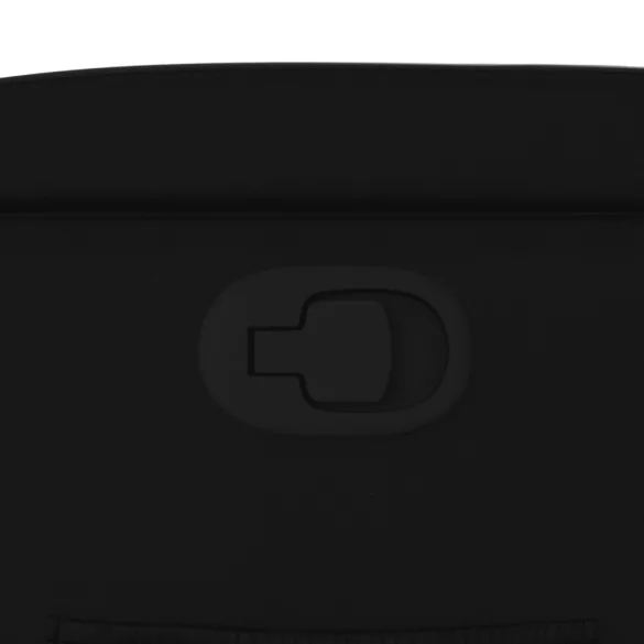 fekete műbőr relaxfotel