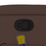 barna műbőr dönthető masszázsfotel