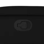 fekete műbőr relaxfotel