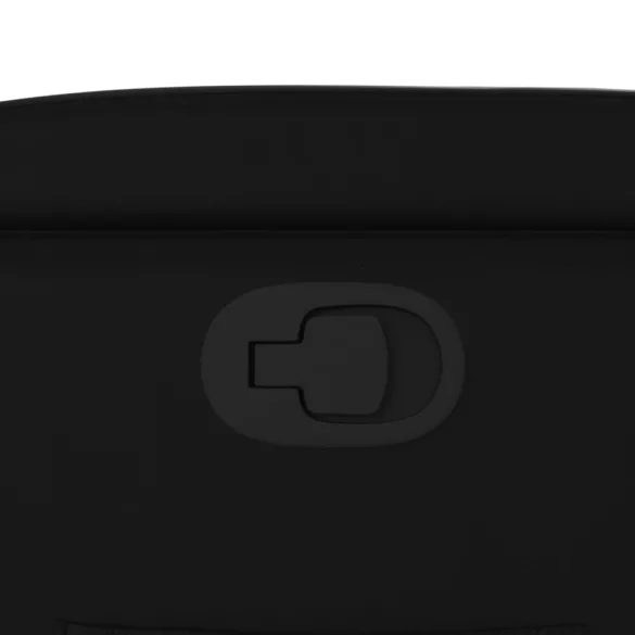 fekete műbőr relaxfotel