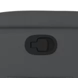 szürke műbőr dönthető fotel