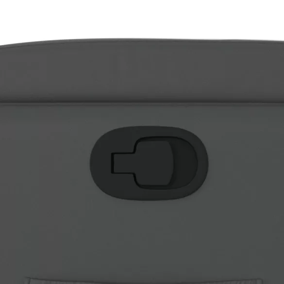 szürke műbőr dönthető fotel