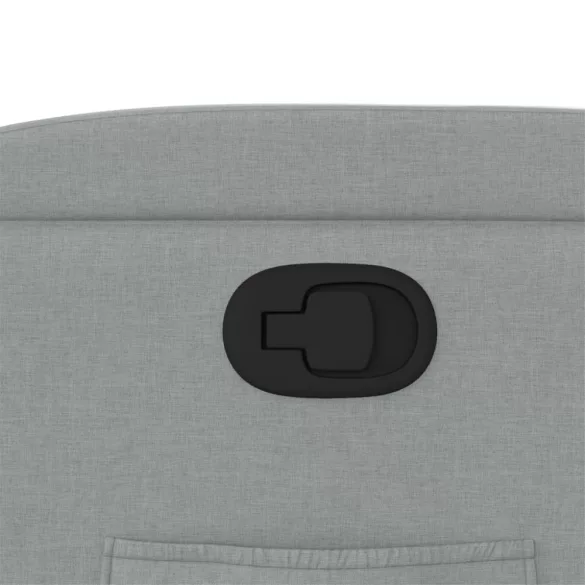 világosszürke szövet dönthető fotel