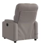 tópszínű szövet dönthető masszázsfotel