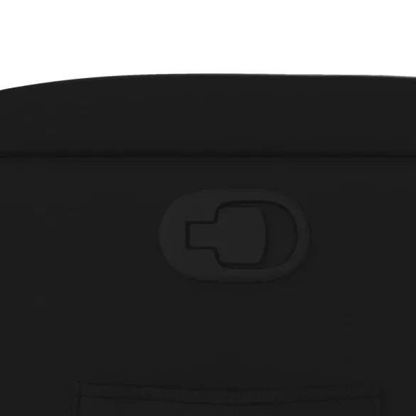 fekete műbőr dönthető fotel