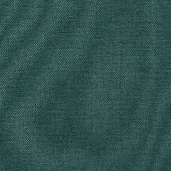 sötétzöld szövet Chesterfield kanapé