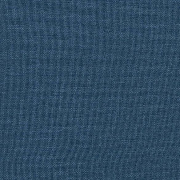 kék 3 személyes szövet Chesterfield kanapé