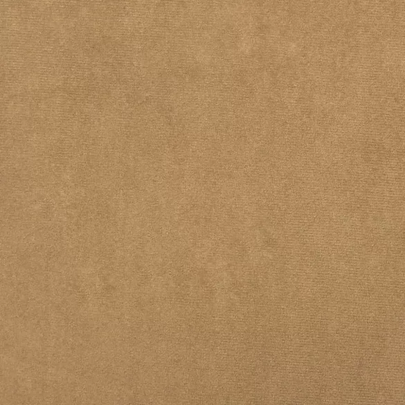 barna művelúr fotel párnával