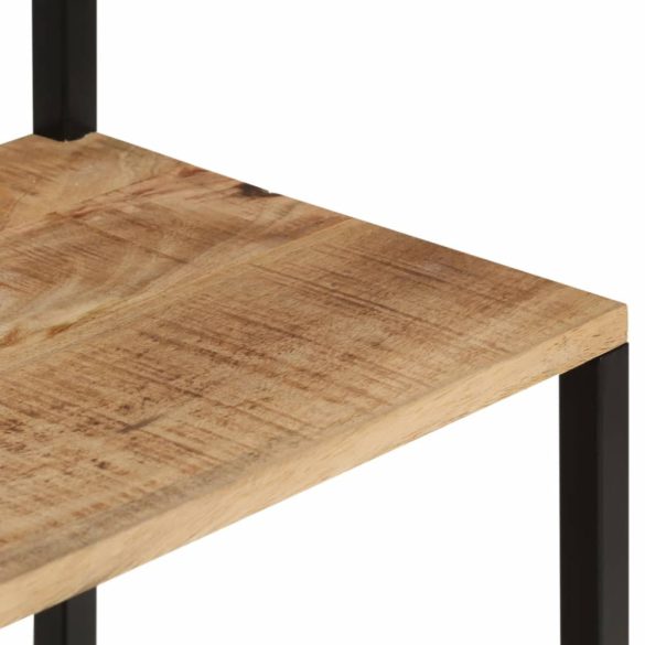 tömör durva mangófa fogas cipőtárolóval 68 x 30 x 182 cm