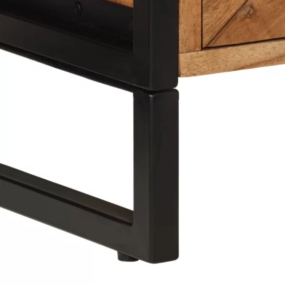 tömör akácfa fürdőszobaszekrény 40 x 30 x 60 cm