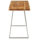 tömör akácfa pad természetes éllel 105 cm