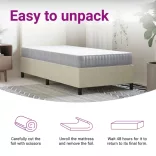 közepes zsebrugós matrac 70 x 200 cm