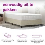 közepes keménységű zsebrugós matrac 140 x 190 cm