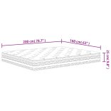 közepes zsebrugós matrac 160 x 200 cm