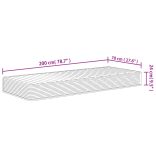 közepesen puha habmatrac 70x200 cm