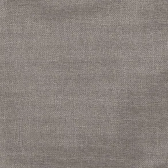 tópszínű szövet ágykeret fejtámlával Dover 90x200 cm
