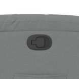 világosszürke szövet dönthető fotel